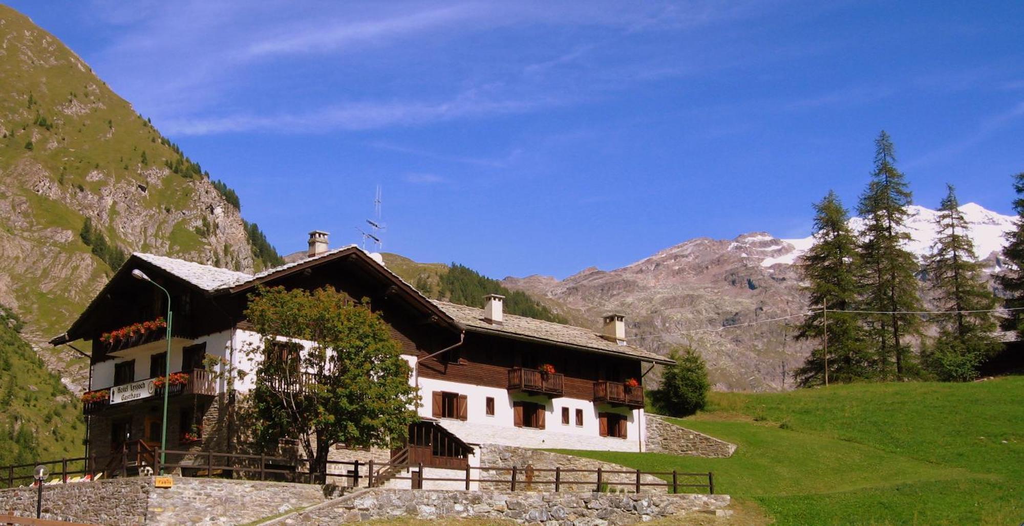 Hotel Lysjoch Gressoney-la-Trinité Exterior foto